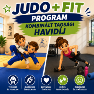 Judo + Fit Program kombinált havidíj