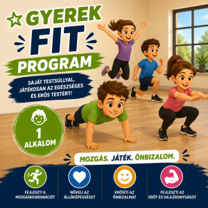 Gyerek fit program alkalmi díj